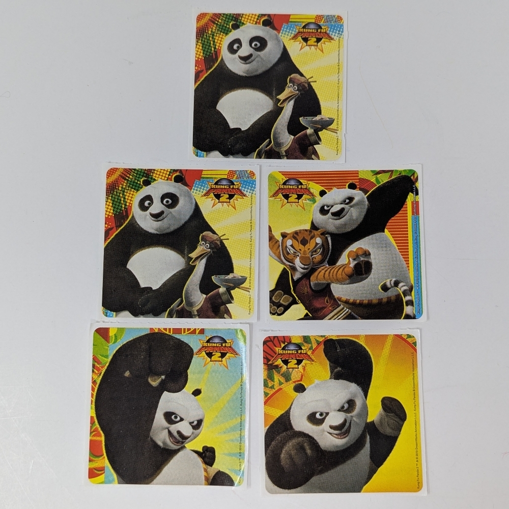 Smile Makers Stickers Kung Fu Panda Movie